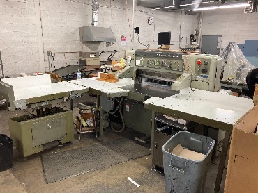 1990 Polar 92 EMC guillotine cutter for sale