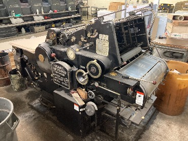1958 Heidelberg KORD 62 for sale 1958 Heidelberg KORD 62 for sale