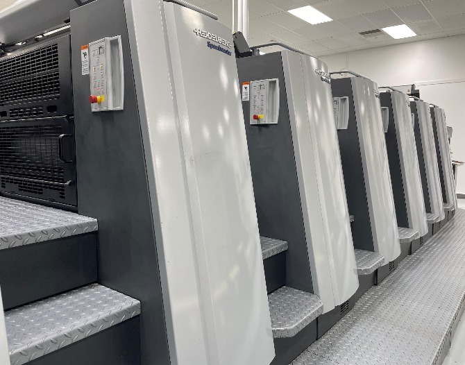 Heidelberg XL75 sheet fed offset printing press Heidelberg XL75 sheet fed offset printing press