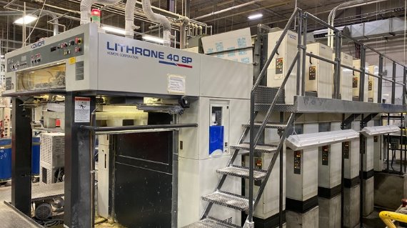 2004 Komori L540SP SuperPerfector 10-Color for sale 2004 Komori L540SP SuperPerfector 10-Color for sale