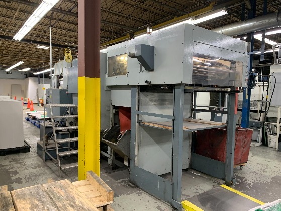 1977 Bobst SP102E 40" die cutter for sale 1977 Bobst SP102E 40" die cutter for sale
