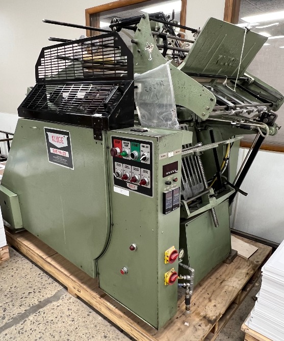 1992 Kluge EHE die cutter foil stamper for sale 1992 Kluge EHE die cutter foil stamper for sale