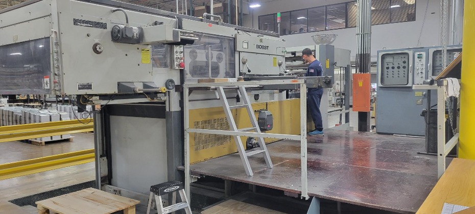1983 Bobst SP126 BMA for SALE 1983 Bobst SP126 BMA for SALE