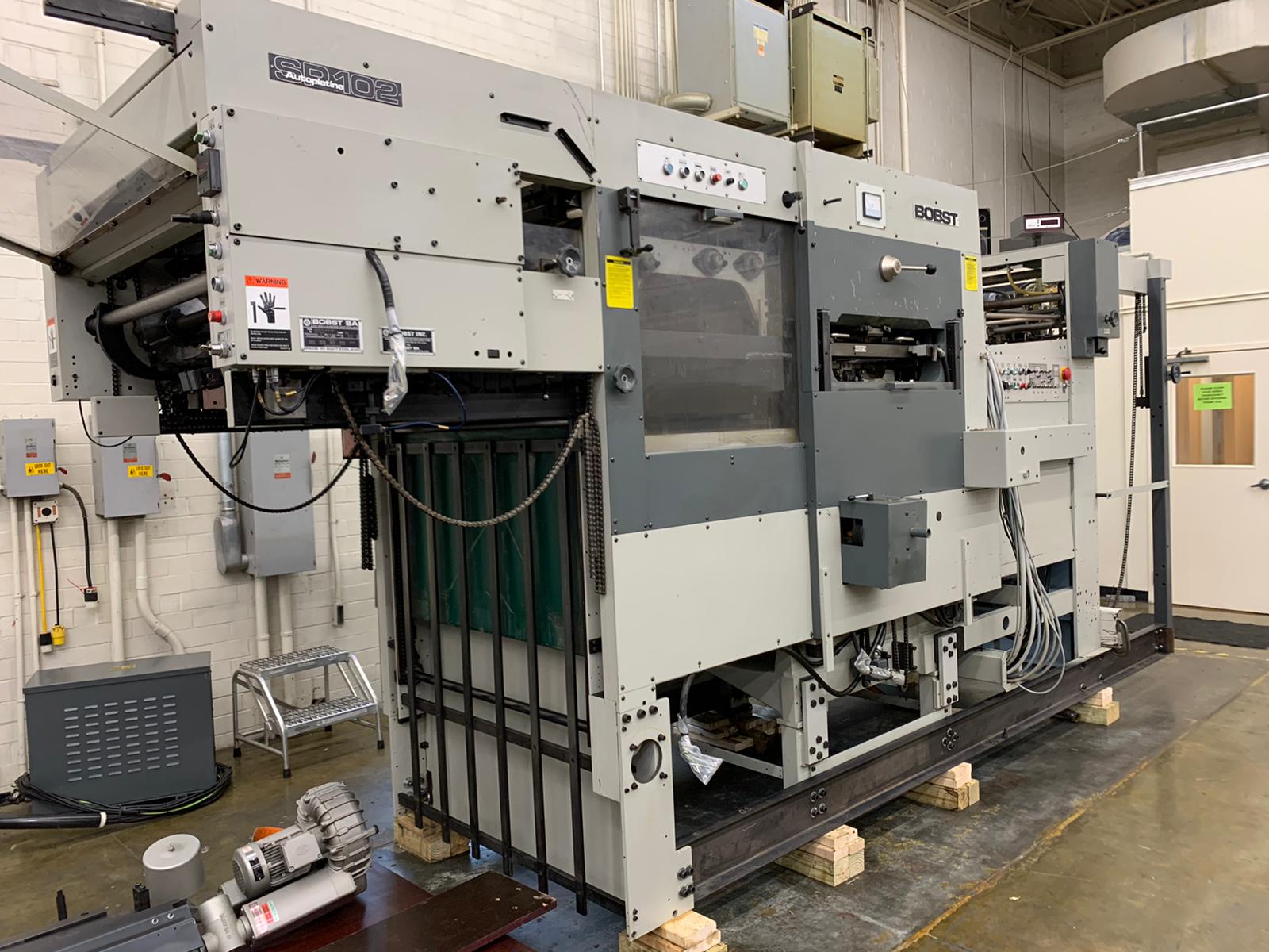 1982 Bobst SP102-BMA for sale 1982 Bobst SP102 BMA for sale