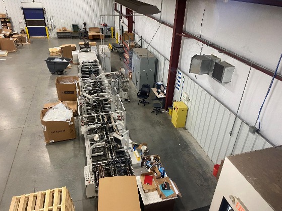 2011 Heidelberg EasyGluer 100 folder gluer with 4 and 6 corner attachments 2011 Heidelberg EasyGluer 100 folder gluer with 4 and 6 corner attachments