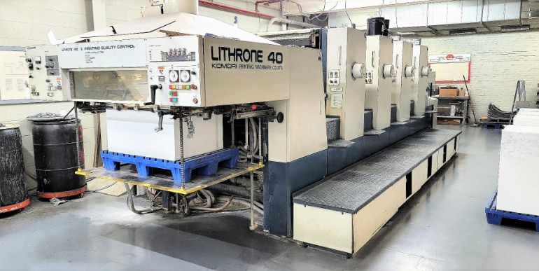 1984 Komori L440 for sale 1984 Komori Lithrone L440 for sale