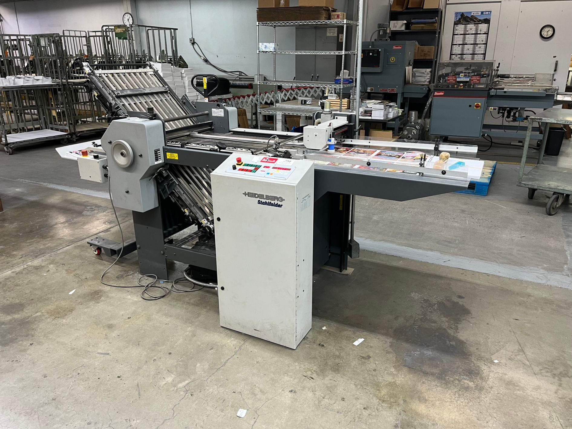 2000 Heidelberg Stahl 20 folder for sale